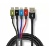 Universal 4 in 1 charging cable I-BOX USB IKUM4W1