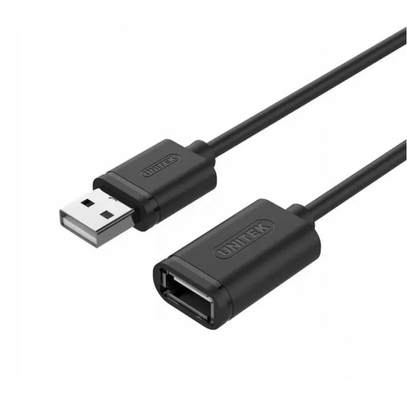 Cable Extension Cable Unitek Y-C428GBK USB 2.0, Am-af,
