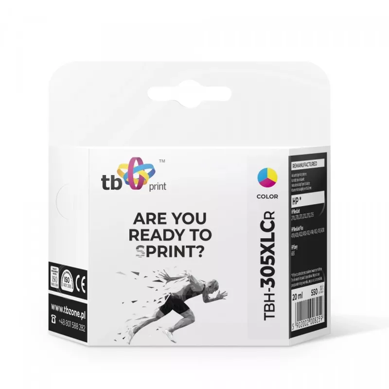 Ink for HP DeskJet 2710 TBH-305XLCR Colour