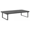 Laptop stand MACLEAN MC-933 adjustable height aluminum, freestanding, for 13 inch–32 inch, max load 20 kg, black