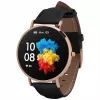 Leather Smartwatch Garett Verona Gold-Black