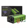 Car inverter Qoltec Monolith 1200 W Green 12 V