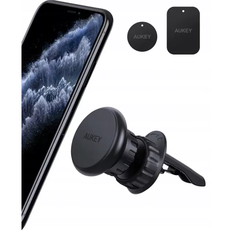Car holder Aukey HD-C74 universal adjustable for smartphones, dashboard/windshield mount
