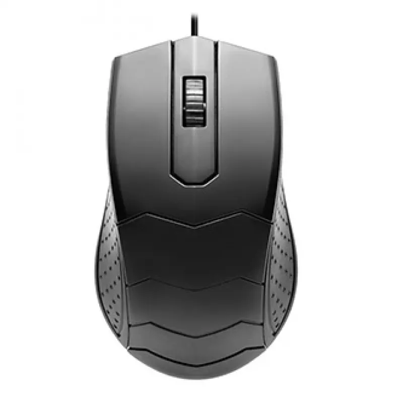 Optical Ambidextrous Mouse DEFENDER HIT MB-530 — 1000 DPI, USB Type-A, Black, 1.5 m cord