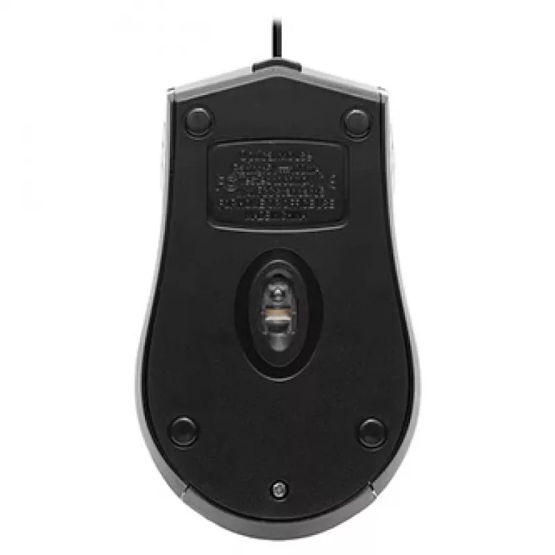 Optical Ambidextrous Mouse DEFENDER HIT MB-530 — 1000 DPI, USB Type-A, Black, 1.5 m cord