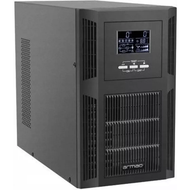 Uninterruptible Power Supply ARMAC O/2000I/PF1 2 kVA (2000 W) Tower UPS, 8x IEC C13, LCD, AVR, 230 V