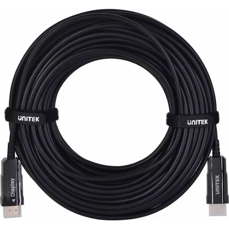 HDMI cable Unitek C11072BK-20M 20 m, HDMI 2.0, max resolution 4096×3112, black