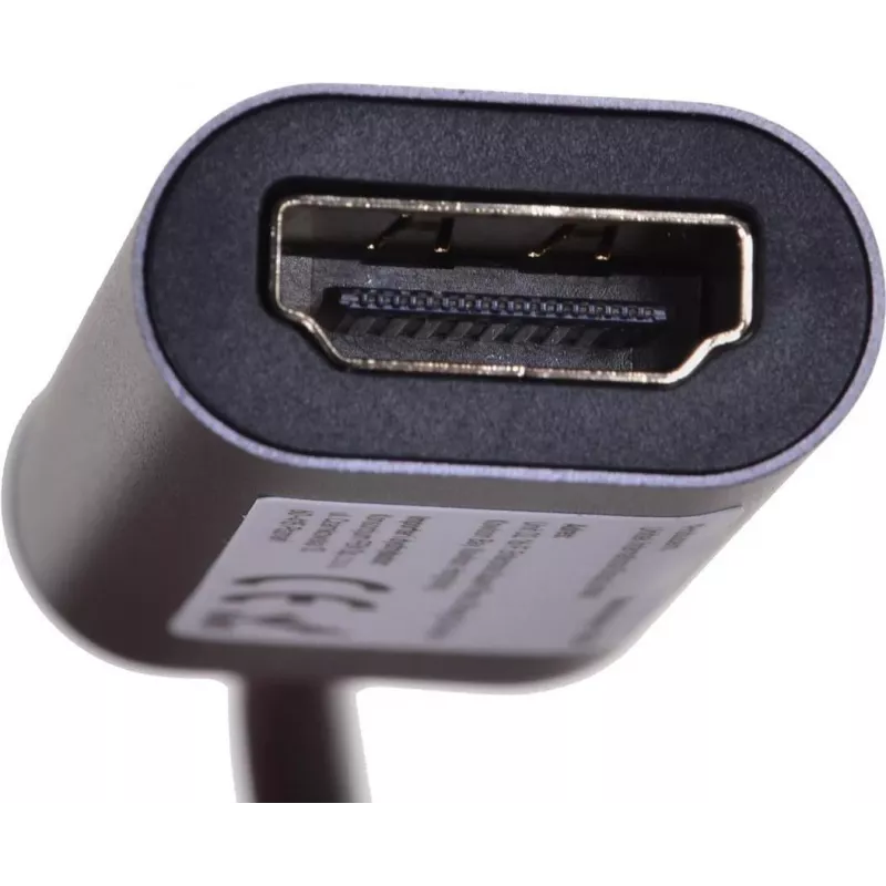 UNITEK V1420A Video Cable Adapter 0.15 M USB Type-C HDMI Grey