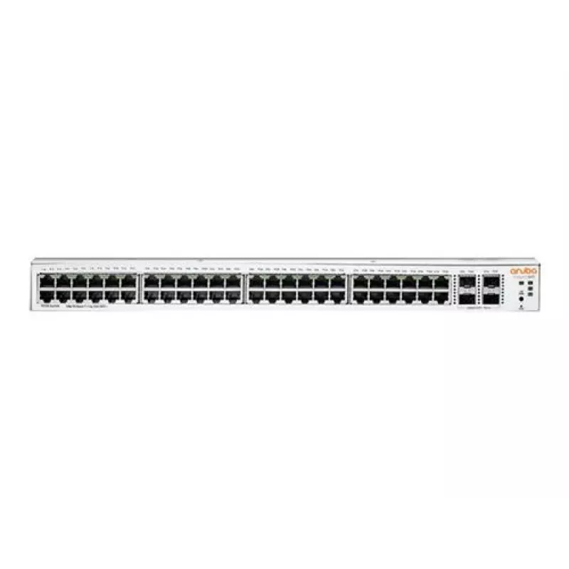 Aruba Instant On 1930 48G Class4 PoE 4SFP/SFP+ 370W Managed L2+ Gigabit Ethernet (10/100/1000) Power over Ethernet (PoE) 1U White