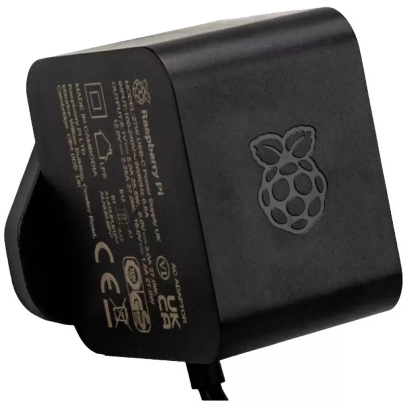 Power adapter Raspberry SC1408 (model RPI5NT5AB) — compatible with Raspberry Pi devices
