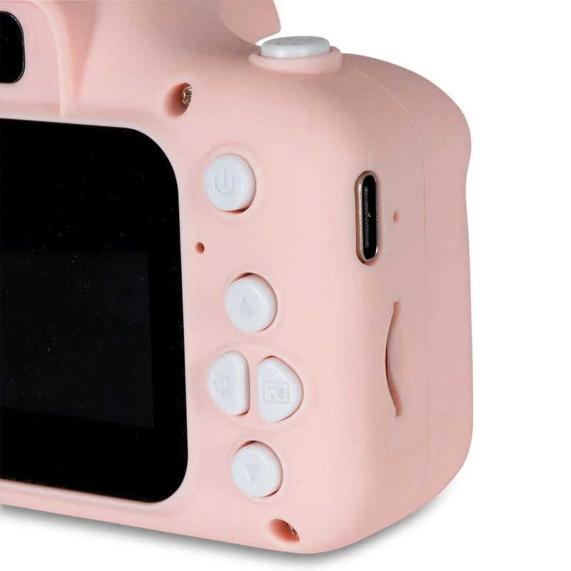 Children's digital camera DENVER KCA-1340RO — compact 85 g, rose