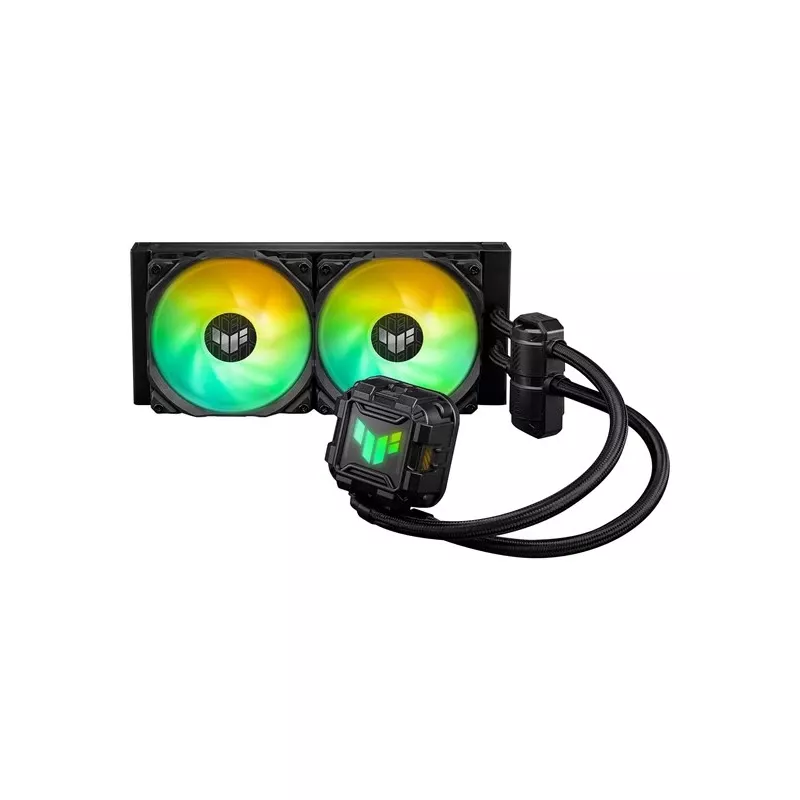 ASUS TUF GAMING LC II 240 ARGB Processor Liquid cooling kit 12 cm Black