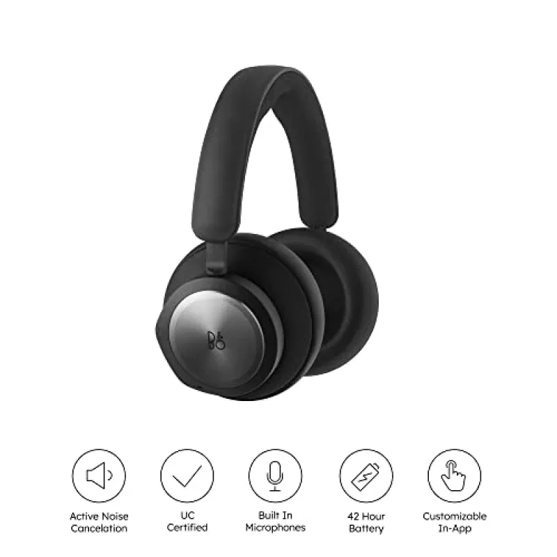 Headset Bang & Olufsen Beocom Portal Wired Wireless Bluetooth Black