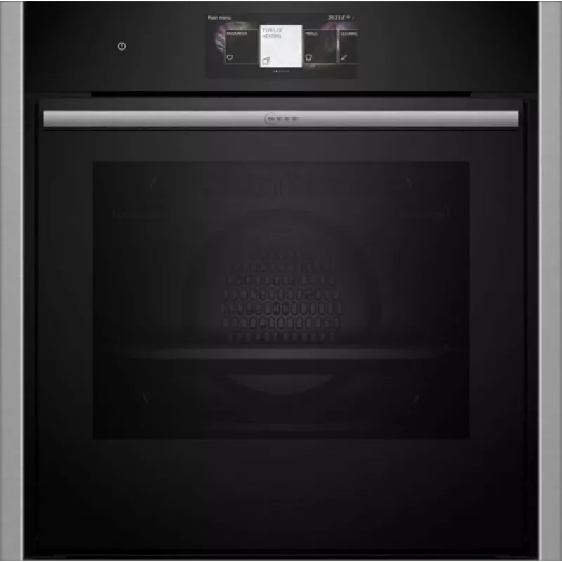 Neff B64CT73N0 oven 71 L Black, Stainless steel