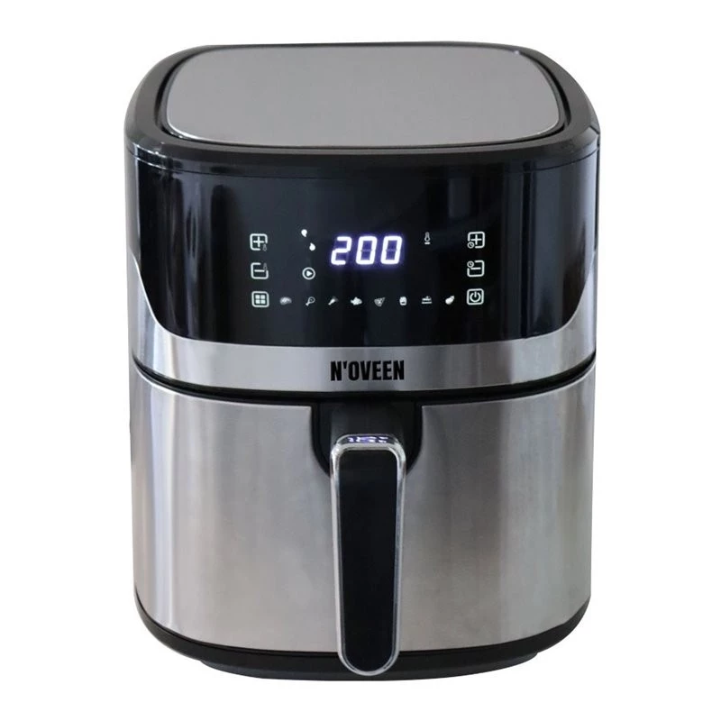 Hot air fryer NOVEEN AF550 — 6.5 L capacity, 1600 W, up to 200°C, 8 programs