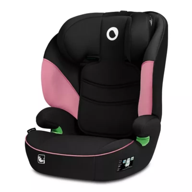 Car seat Lionelo Lars I-Size — Group 2/3 for 100–150 cm, 15–36 kg, Pink