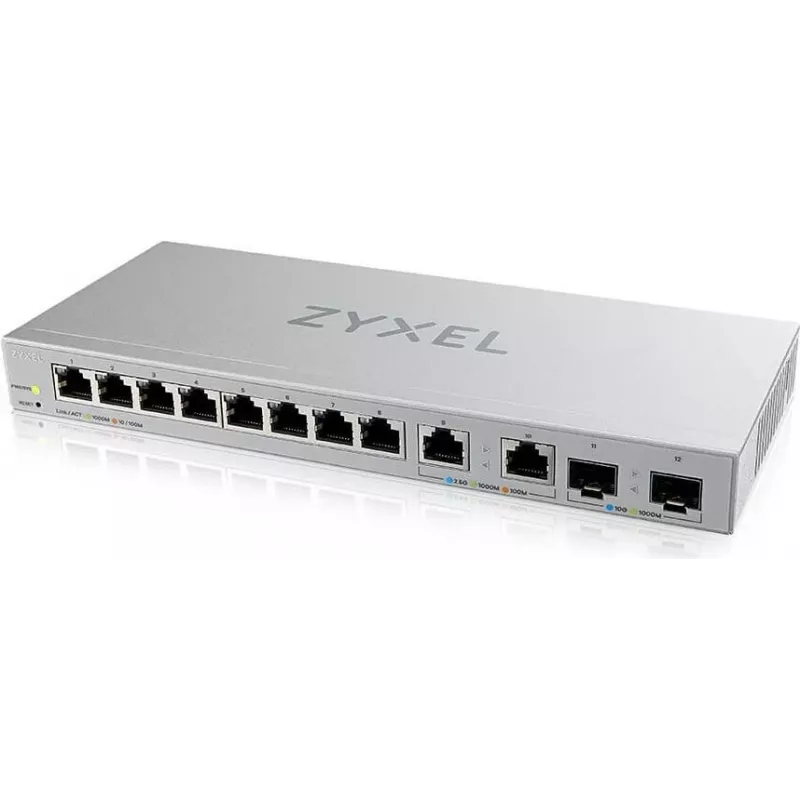 Zyxel XGS1210-12-ZZ0102F network switch Managed Gigabit Ethernet (10/100/1000) Grey