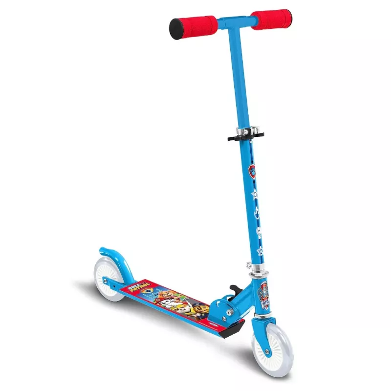 Kick scooter Pulio STAMP 106450042 — Kids classic scooter, blue, weight 2.4 kg, deck 35×10 cm