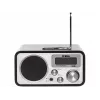 Portable Radio ELTRA Kormoran Analog FM LW LCD Black Silver