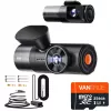 Car Video Recorder VANTRUE N5 Nexus 5 — 4-channel dash cam, 2592×1944 main, 160° front/interior, GPS, Wi‑Fi, IPS display, MicroSD up to 512 GB