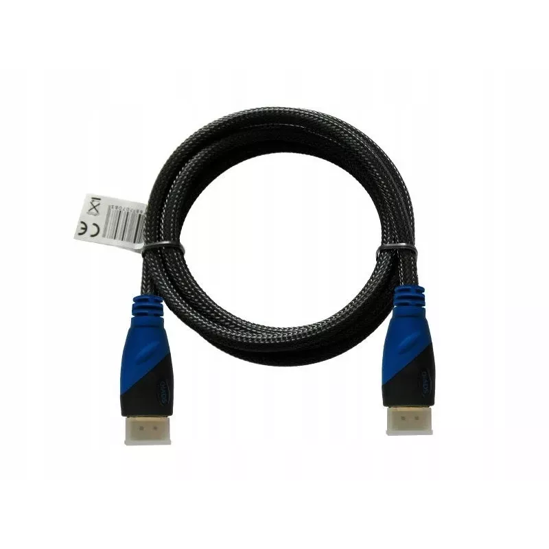 HDMI cable SAVIO CL-48 2 m, HDMI 1.4, 4K (4096x2160), ARC, Ethernet, gold-plated contacts
