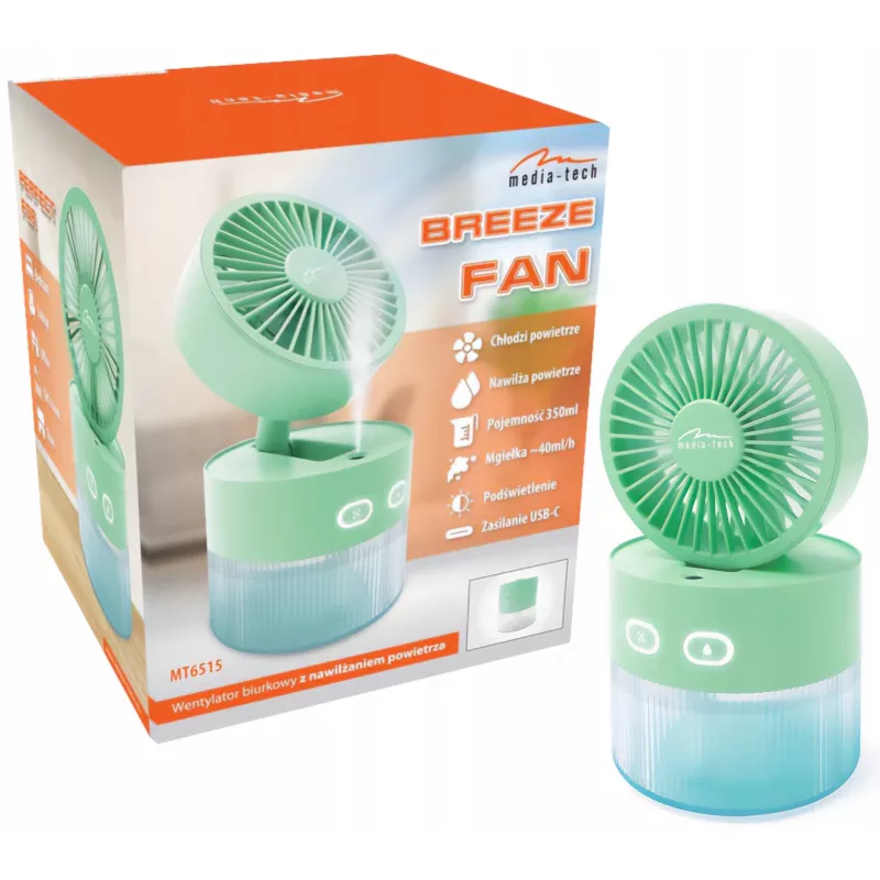 Table fan MEDIA-TECH MT6515 12 inch, 3-speed