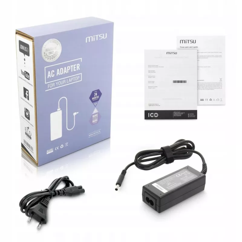 Power adapter MITSU ZM/DEL19523 19.5V 2.31A for portable devices (MPN 5ZM016)