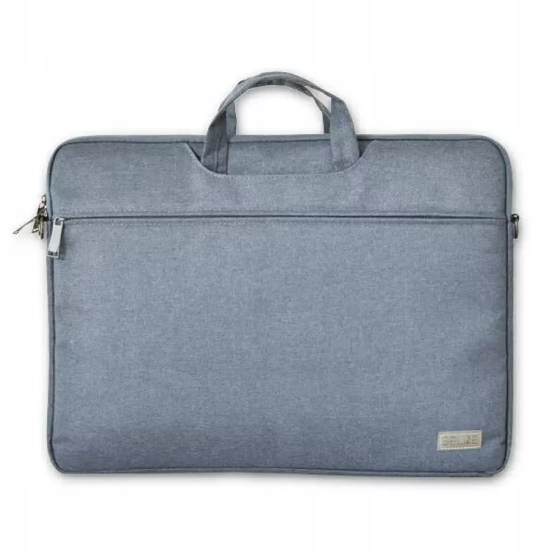 Laptop Bag Beline 16 — gray durable lightweight material, fits 16-inch laptops