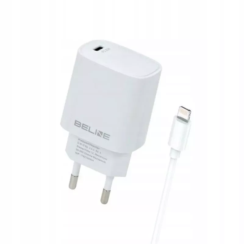 Charger Beline Beli02163 20W USB-C with Lightning cable