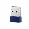 Wireless Mini USB Wi‑Fi Adapter QOLTEC 57007 — Single‑band 2.4 GHz, up to 150 Mbps, internal antenna