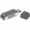 Card reader DEFENDER ULTRA SWIFT USB 2.0 model 83260 — compatible with SD and microSD cards