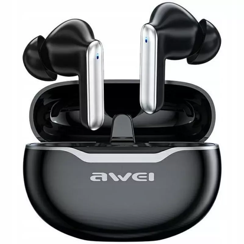 Awei Headphones Bluetooth 5.3 T50 Tws Charging Case /Black
