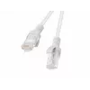 Networking cable LANBERG Cat6 RJ-45 to RJ-45, stranded copper, U/UTP, 1.5 m, white
