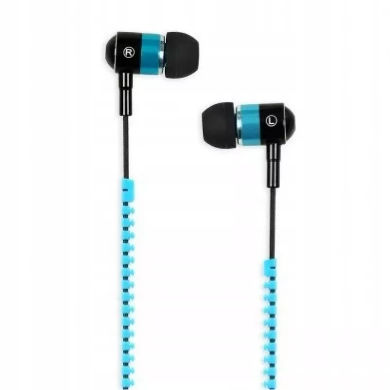 Headphones in-ear zipper Zipper Microphone