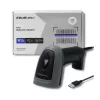 Handheld barcode reader QOLTEC 50863 — 1D/2D scanner, USB wired, LED sensor, black, 5V, 1.8 m cable