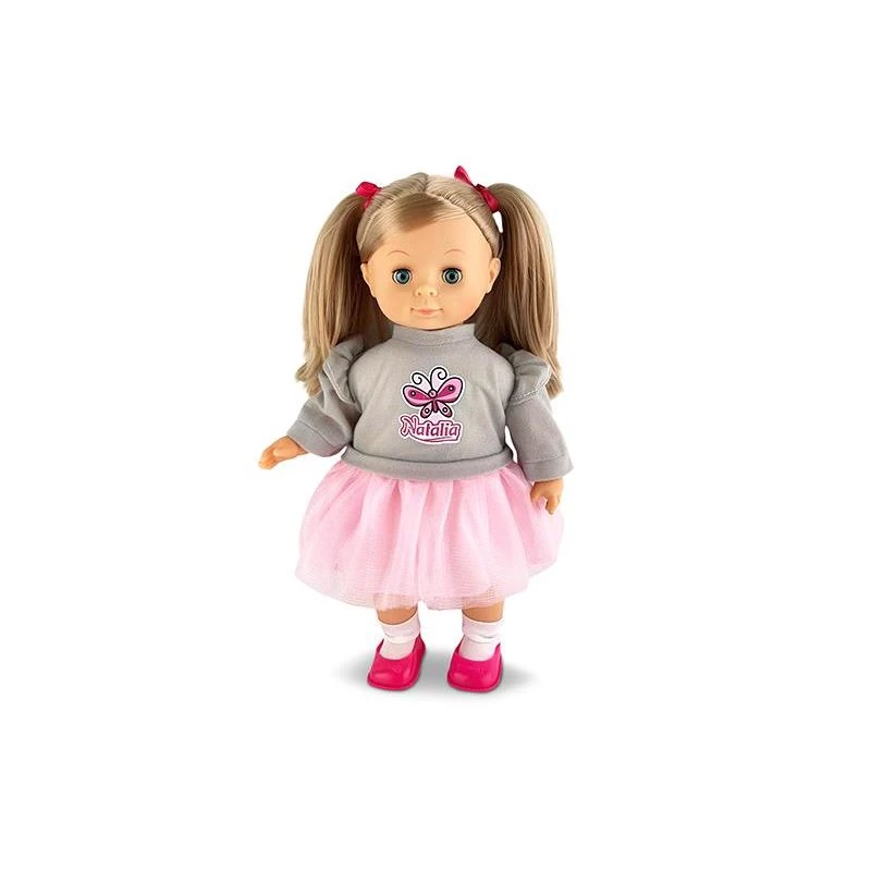 Doll Natalia Polish-Speaking with Braids 39cm Artyk