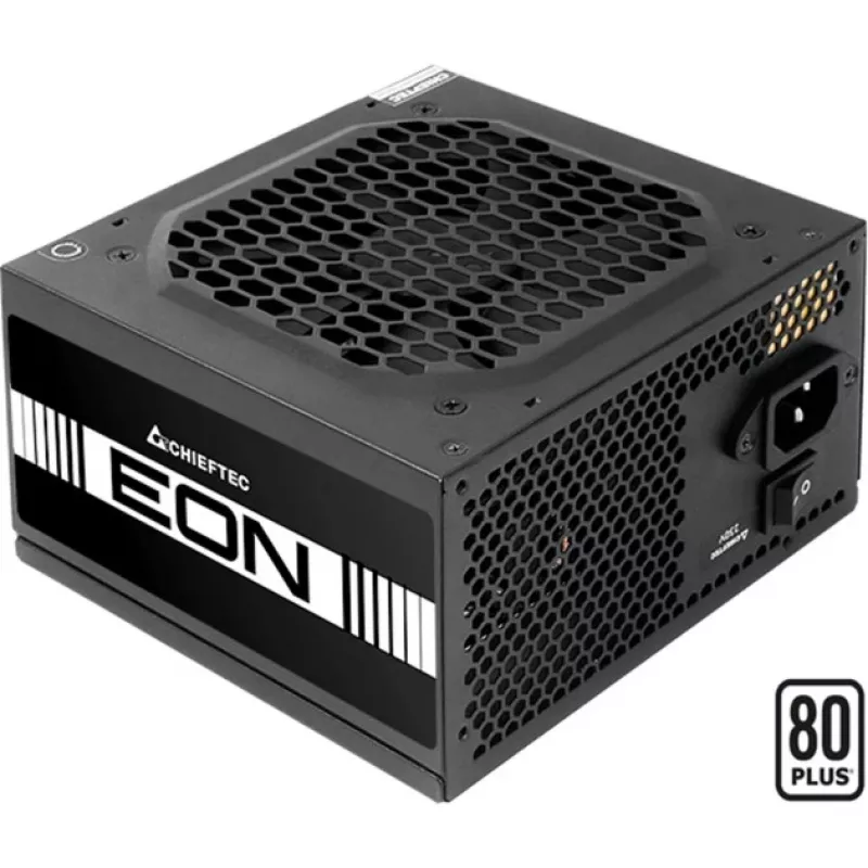 Chieftec EON power supply unit 600 W 20+4 pin ATX ATX Black