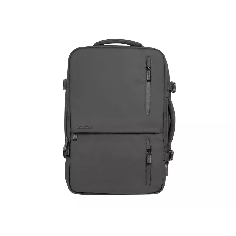 Outdoor backpack NATEC NTO-2116 frameless polyester black 330×240×440 mm with tablet compartment and 10 pockets