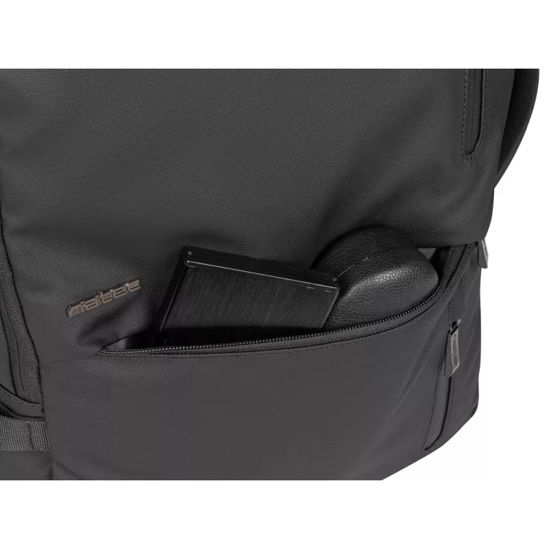 Outdoor backpack NATEC NTO-2116 frameless polyester black 330×240×440 mm with tablet compartment and 10 pockets