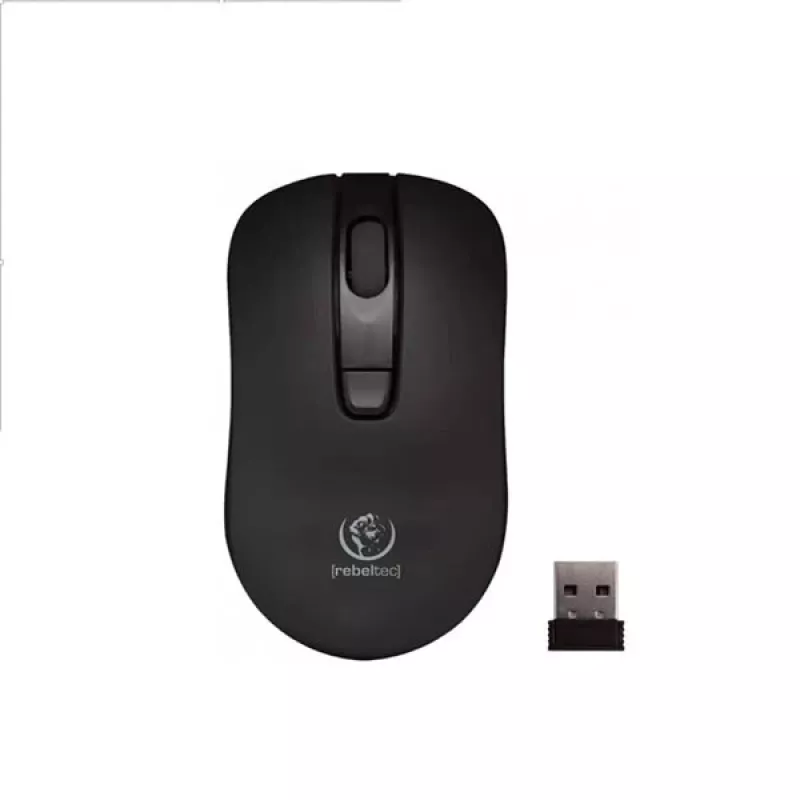 Optical wireless mouse Rebeltec STAR black RBLMYS00055 interface