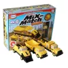 Vehicle set Popular Playthings Mix or Match Vehicles Construction Black Yellow