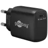 Goobay 65367 Charger Indoor AC for Laptop Smartphone Tablet Black