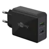 Wentronic 61673 Charger for Mobile Devices Universal Black AC Fast Charging Indoor (61673)