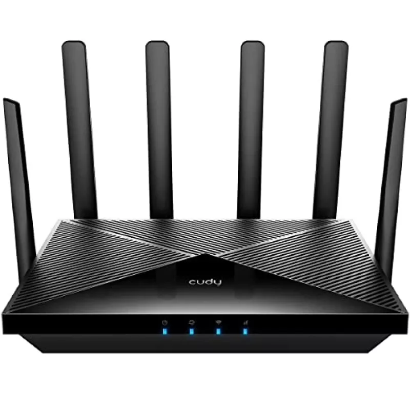 Cudy New 4G LTE Cat 6 WiFi Router, Qualcomm Chipset, LTE Modem Router, Dual SIM 4G Cellular Router, AC1200 Dual Band WiFi, 4 Gigabit Ports, OpenVPN, W