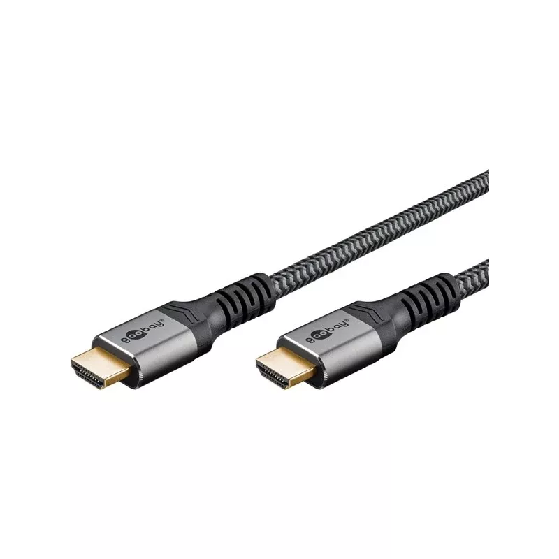 Goobay 64999 HDMI-Cable 0,5 m HDMI Type A (Standard) Grey (64999)