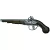 Toy metal pirate gun Pulio model 15541/0 with realistic design