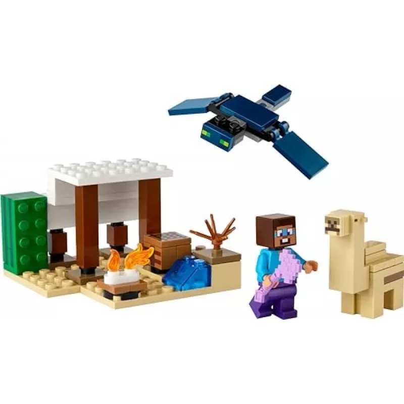 Lego Minecraft 21251 Steves Desert Expedition Toys Biome Playset