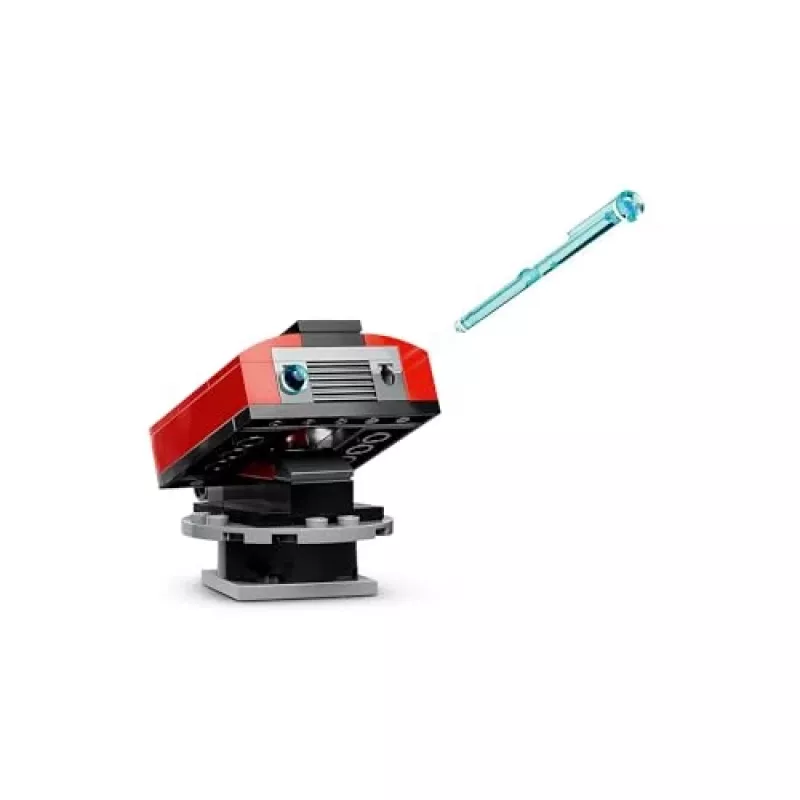 Construction Toy LEGO City Fire Station with Turntable Ladder Vehicle 60414 — 843 pieces, 5 minifigures, 220×320×140 mm