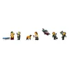 Construction Toy LEGO City Fire Station with Turntable Ladder Vehicle 60414 — 843 pieces, 5 minifigures, 220×320×140 mm