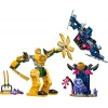 LEGO NINJAGO Arin’s Battle Mech Action Figure Ninja Toy for 4 Plus Year Old Boys Girls & Kids Dragons Rising Set with Arin Minifigure and Mini Kata
